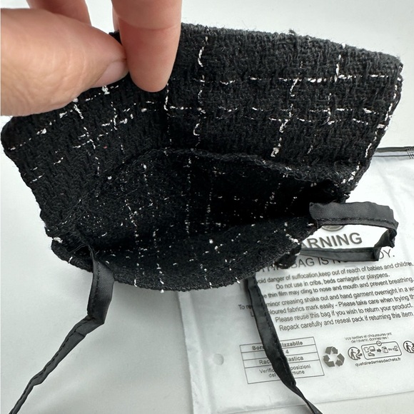 Girls Long Sleeve Coat Jacket Plaid Print Kids Tops Outwear w/matching Bag - Picture 8 of 11